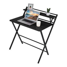 Load image into Gallery viewer, *BRAND NEW BOXED* 31.5&quot; Folding 2 Layer Desk -Black
